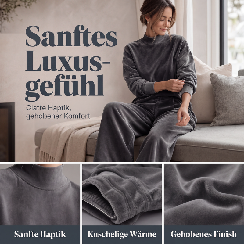 🧶 50% Rabatt | Fließende Eleganz & weicher Komfort – Damen Strick-Set