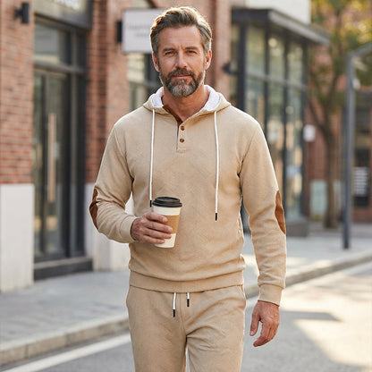 👕 50 % RABATT | Ein Set, kompletter Look – Herren 2-teiliger Kapuzen-Trainingsanzug