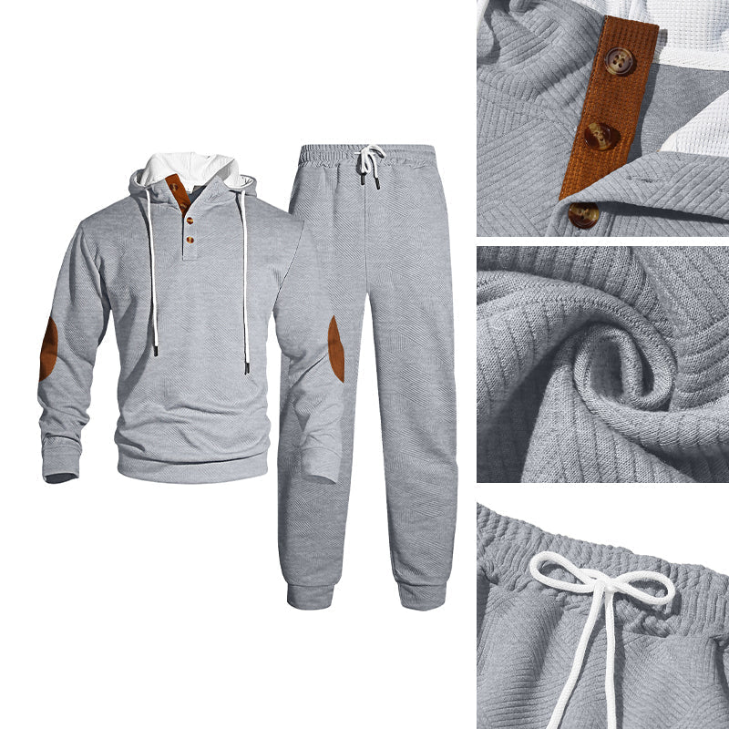 👕 50 % RABATT | Ein Set, kompletter Look – Herren 2-teiliger Kapuzen-Trainingsanzug