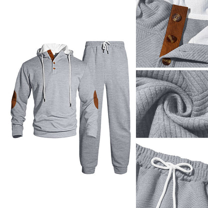 👕 50 % RABATT | Ein Set, kompletter Look – Herren 2-teiliger Kapuzen-Trainingsanzug