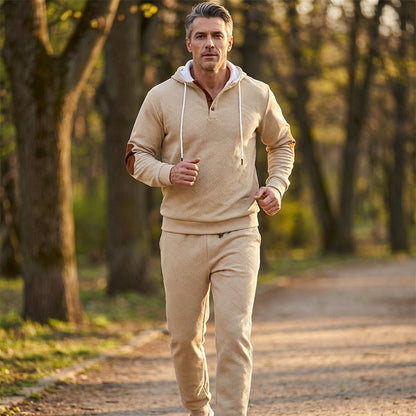 👕 50 % RABATT | Ein Set, kompletter Look – Herren 2-teiliger Kapuzen-Trainingsanzug