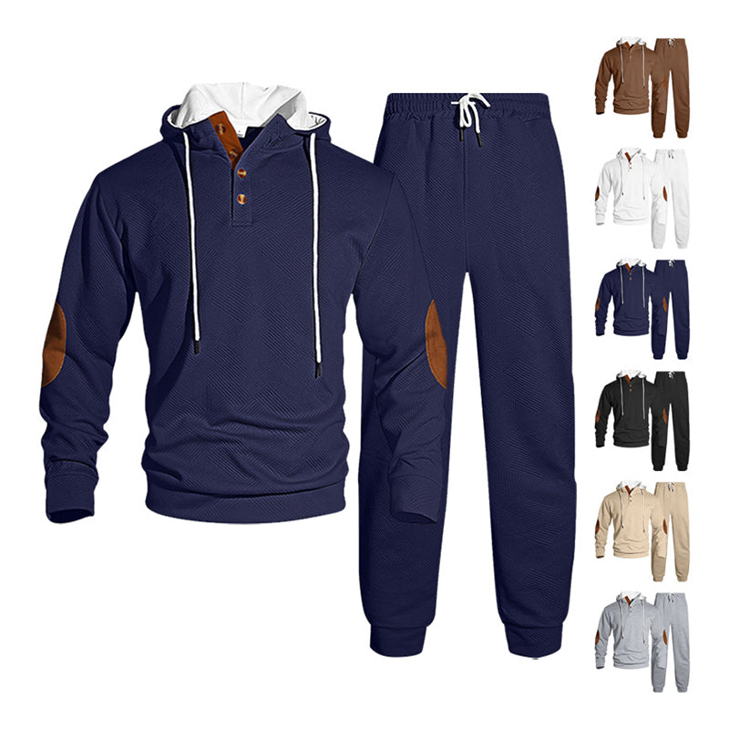 👕 50 % RABATT | Ein Set, kompletter Look – Herren 2-teiliger Kapuzen-Trainingsanzug