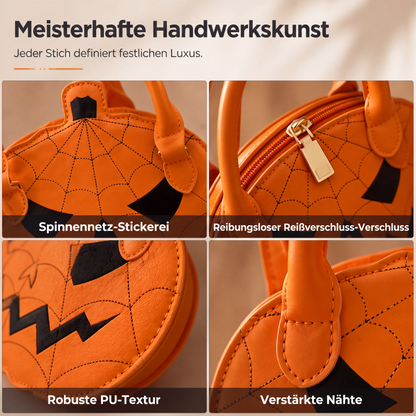 📢📢50% Rabatt!!! 🎃✨ Niedliche Halloween-Kürbis-Handtasche – Verspielte Kürbis-Form, weiches Material und praktischer Innenraum – perfekt für einen süßen Halloween-Look & als Accessoire für die Herbstsaison. Jetzt -50%!