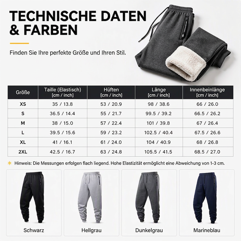 📢📢50% Rabatt!!! 🎉✨ Warme, bequeme Jogginghosen für Damen & Herren