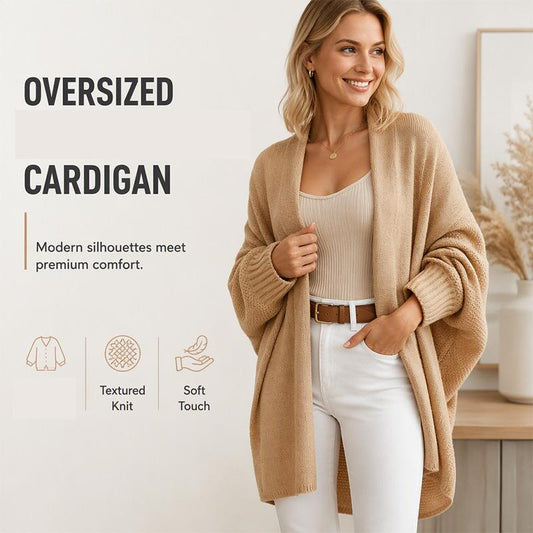 📢📢50% Rabatt!!! 🎉✨ Damen-Strickcardigan im Loose Fit – Lässiger Loose-Fit-Schnitt, weicher Strick und vielseitig kombinierbar – perfekt für einen gemütlichen Look im Alltag & in der Freizeit. Jetzt -50%!