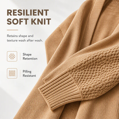 📢📢50% Rabatt!!! 🎉✨ Damen-Strickcardigan im Loose Fit – Lässiger Loose-Fit-Schnitt, weicher Strick und vielseitig kombinierbar – perfekt für einen gemütlichen Look im Alltag & in der Freizeit. Jetzt -50%!
