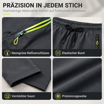 📢📢50% Rabatt!!! 🎉✨ Legere Sport-/Traininghosen für Damen mit Reißverschlusstaschen