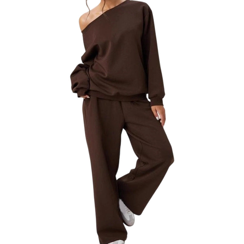 📢📢50% Rabatt!!! 🎉✨ Zweiteiliges Set für Damen: Sweatshirt & Jogginghose – Lässiges 2-teiliges Set aus Sweatshirt und Jogginghose – perfekt für einen bequemen Look im Alltag, beim Sport & in der Freizeit. Jetzt -50%!