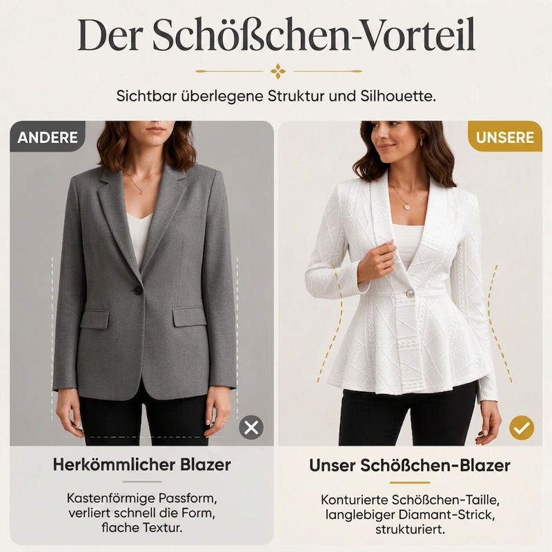 📢📢50% Rabatt!!! 🎉✨ Minimalistische Jacke mit strukturiertem Stoff & Knopfleiste vorne