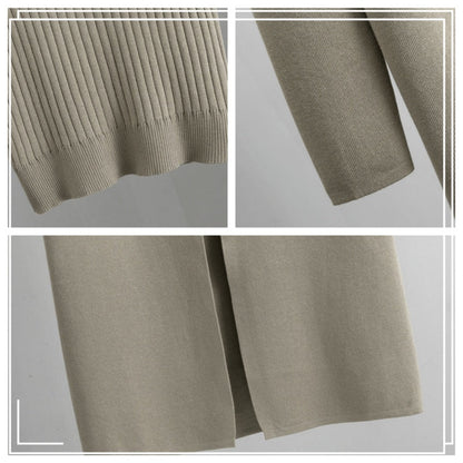 💞 Über 100.000 verkauft – der beliebteste Hit – jetzt zum halben Preis Herbst Ärmellose Weste ＆ Cardigan ＆ Hose 3-teiliges Set
