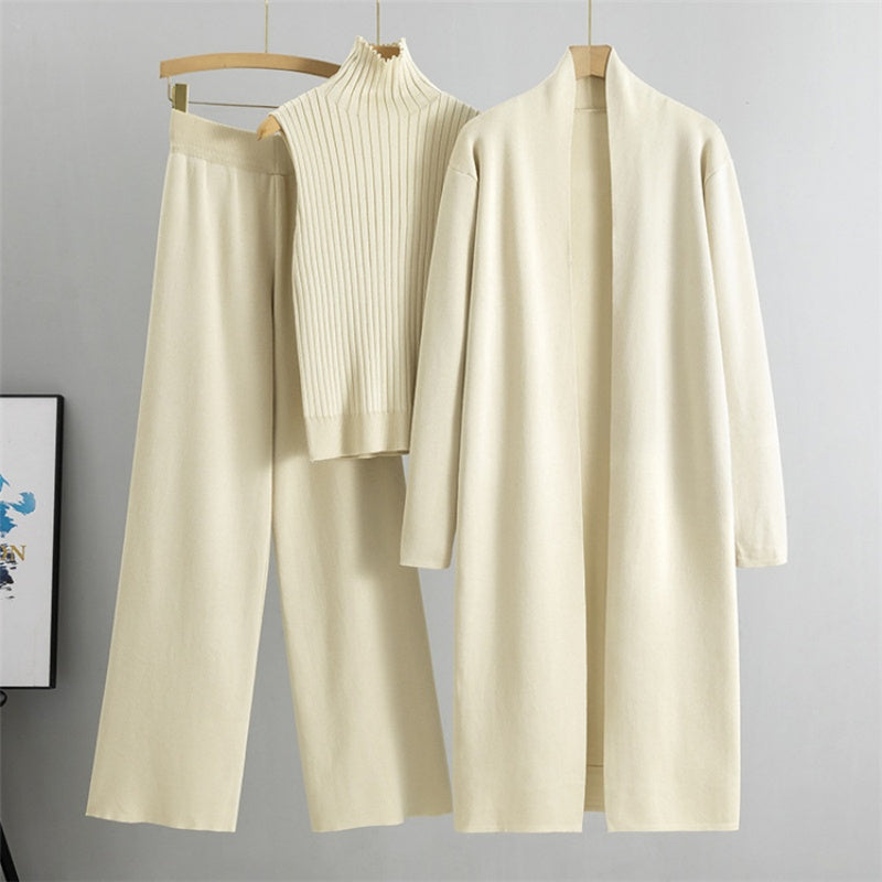 💞 Über 100.000 verkauft – der beliebteste Hit – jetzt zum halben Preis Herbst Ärmellose Weste ＆ Cardigan ＆ Hose 3-teiliges Set
