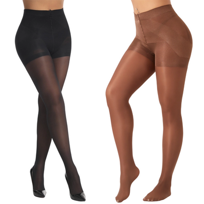 📢📢50% Rabatt!!! 🎉✨ Feine, hoch taillierte Strumpfhose mit Shaping-Effekt