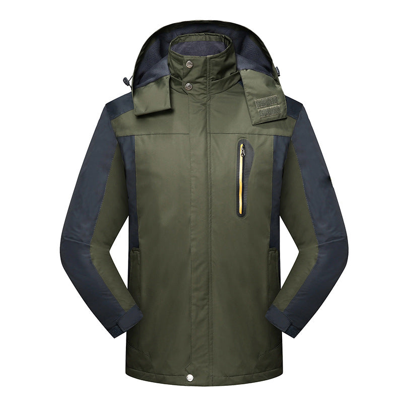 📢📢50% Rabatt!!! 🎉✨ Herren Outdoor-Wanderjacke – wasserdicht & winddicht – Wasserdichtes & winddichtes Material, atmungsaktiver Stoff und praktische Kapuze – perfekt für Wanderungen, Outdoor-Abenteuer & den aktiven Alltag