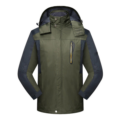 📢📢50% Rabatt!!! 🎉✨ Herren Outdoor-Wanderjacke – wasserdicht & winddicht – Wasserdichtes & winddichtes Material, atmungsaktiver Stoff und praktische Kapuze – perfekt für Wanderungen, Outdoor-Abenteuer & den aktiven Alltag