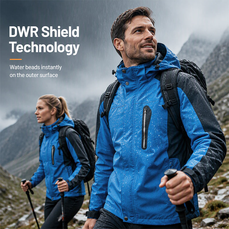 📢📢50% Rabatt!!! 🎉✨ Herren Outdoor-Wanderjacke – wasserdicht & winddicht – Wasserdichtes & winddichtes Material, atmungsaktiver Stoff und praktische Kapuze – perfekt für Wanderungen, Outdoor-Abenteuer & den aktiven Alltag