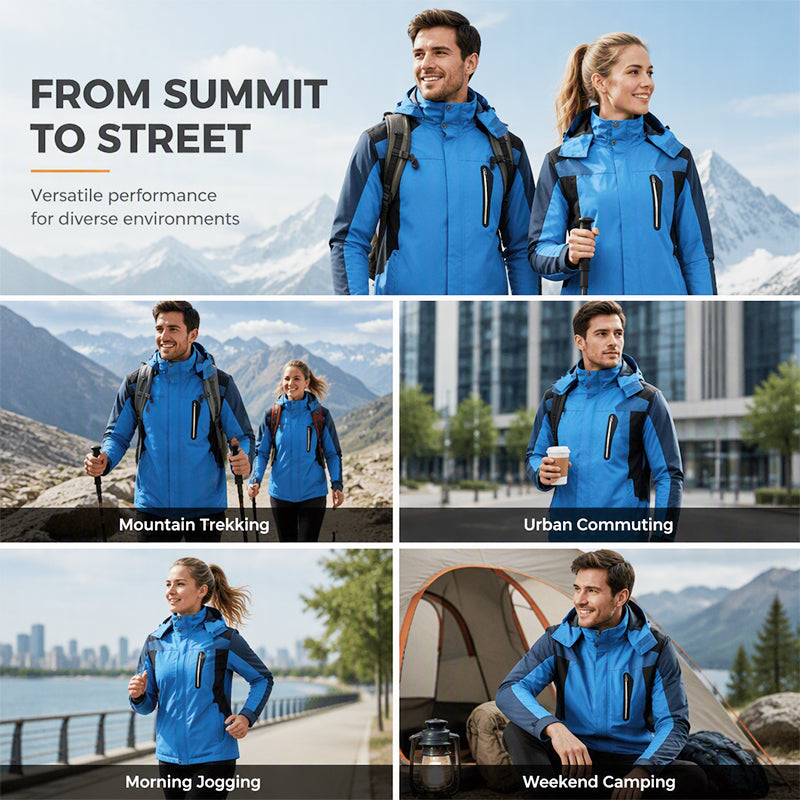 📢📢50% Rabatt!!! 🎉✨ Herren Outdoor-Wanderjacke – wasserdicht & winddicht – Wasserdichtes & winddichtes Material, atmungsaktiver Stoff und praktische Kapuze – perfekt für Wanderungen, Outdoor-Abenteuer & den aktiven Alltag