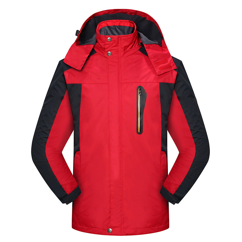 📢📢50% Rabatt!!! 🎉✨ Herren Outdoor-Wanderjacke – wasserdicht & winddicht – Wasserdichtes & winddichtes Material, atmungsaktiver Stoff und praktische Kapuze – perfekt für Wanderungen, Outdoor-Abenteuer & den aktiven Alltag