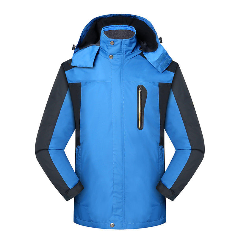 📢📢50% Rabatt!!! 🎉✨ Herren Outdoor-Wanderjacke – wasserdicht & winddicht – Wasserdichtes & winddichtes Material, atmungsaktiver Stoff und praktische Kapuze – perfekt für Wanderungen, Outdoor-Abenteuer & den aktiven Alltag