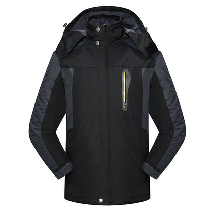 📢📢50% Rabatt!!! 🎉✨ Herren Outdoor-Wanderjacke – wasserdicht & winddicht – Wasserdichtes & winddichtes Material, atmungsaktiver Stoff und praktische Kapuze – perfekt für Wanderungen, Outdoor-Abenteuer & den aktiven Alltag