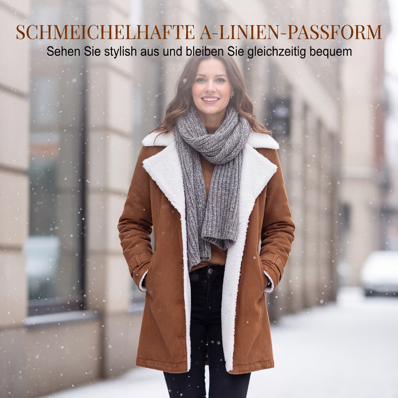 📢📢50% Rabatt!!! 🎉✨ Elegante warme Damenjacke mit Reverskragen