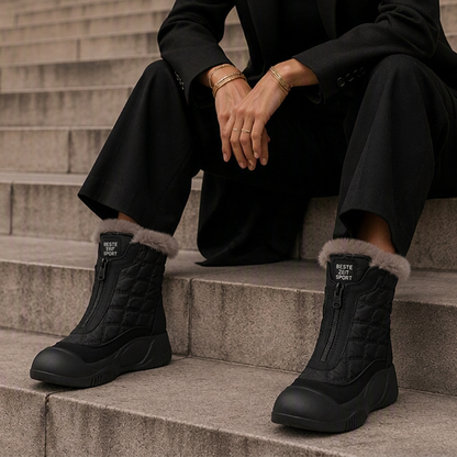 👢 Hochwertige Damen-Winterstiefel im Retro-Design – Angenehmes Tragegefühl, moderne Passform und durchdachte Details – ein Must-have für deine Wintergarderobe. Jetzt 50% Rabatt!