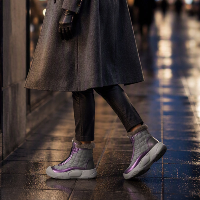 👢 Hochwertige Damen-Winterstiefel im Retro-Design – Angenehmes Tragegefühl, moderne Passform und durchdachte Details – ein Must-have für deine Wintergarderobe. Jetzt 50% Rabatt!