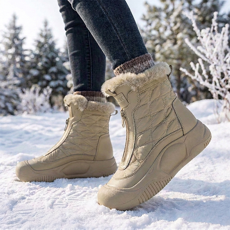 👢 Hochwertige Damen-Winterstiefel im Retro-Design – Angenehmes Tragegefühl, moderne Passform und durchdachte Details – ein Must-have für deine Wintergarderobe. Jetzt 50% Rabatt!