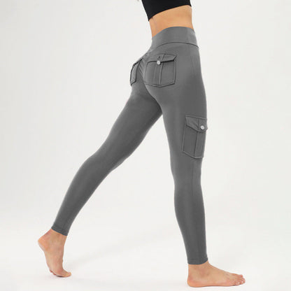 📢📢50%Rabatt!!!🎉✨Hochtaillierte Cargo-Yogahosen für Damen