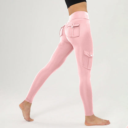 📢📢50%Rabatt!!!🎉✨Hochtaillierte Cargo-Yogahosen für Damen