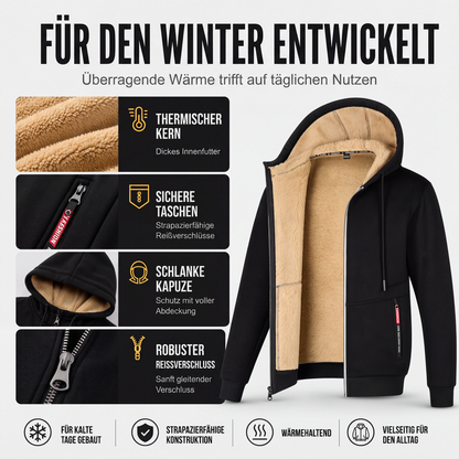 📢📢50%Rabatt!!!🎉✨Warme Winter-Kapuzenjacke für Herren