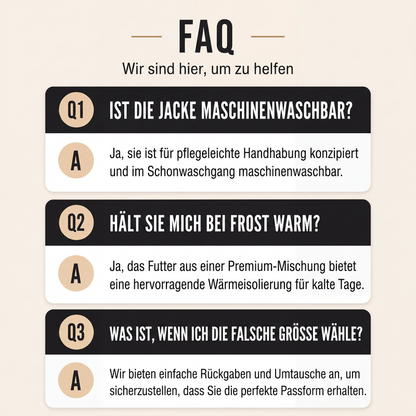 📢📢50%Rabatt!!!🎉✨Warme Winter-Kapuzenjacke für Herren