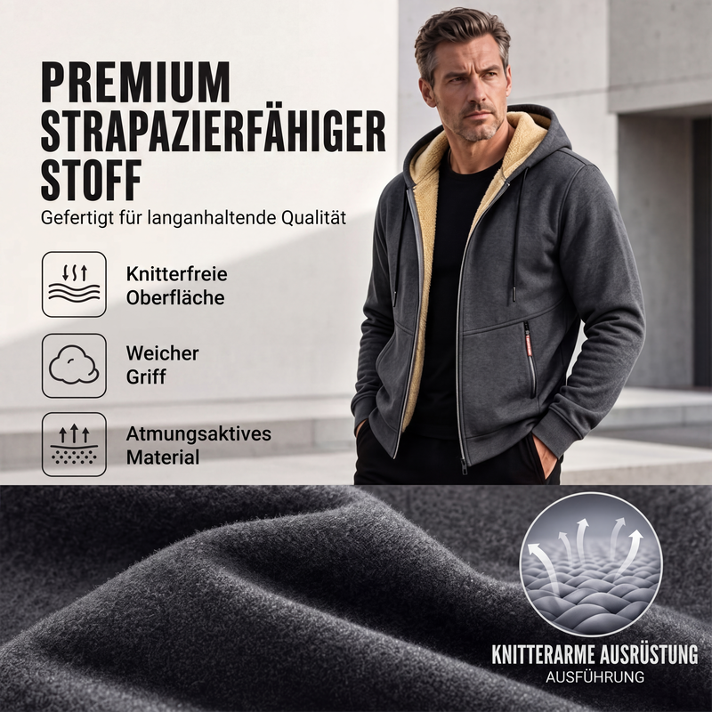📢📢50%Rabatt!!!🎉✨Warme Winter-Kapuzenjacke für Herren