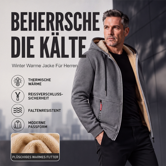 📢📢50%Rabatt!!!🎉✨Warme Winter-Kapuzenjacke für Herren