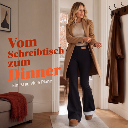📢📢50%Rabatt!!!🎉✨Plüschgefütterte Schlagleggings für Damen