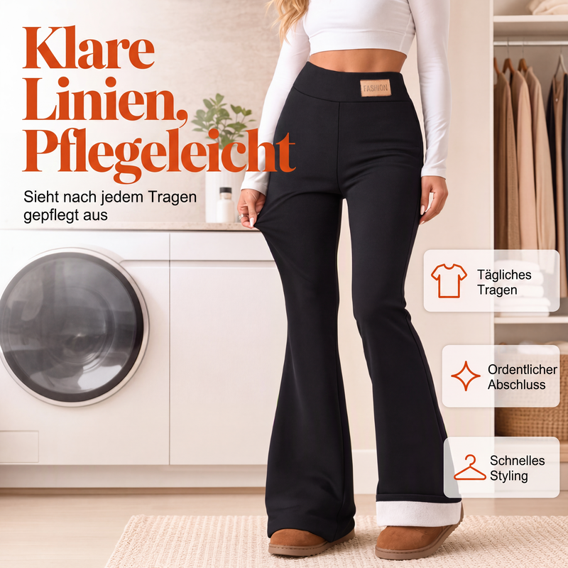 📢📢50%Rabatt!!!🎉✨Plüschgefütterte Schlagleggings für Damen