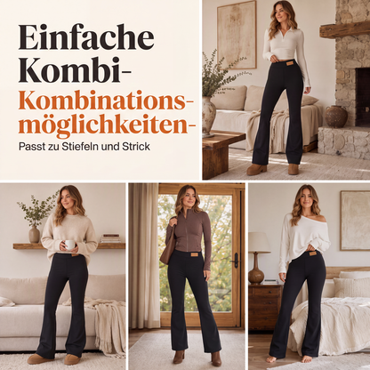 📢📢50%Rabatt!!!🎉✨Plüschgefütterte Schlagleggings für Damen