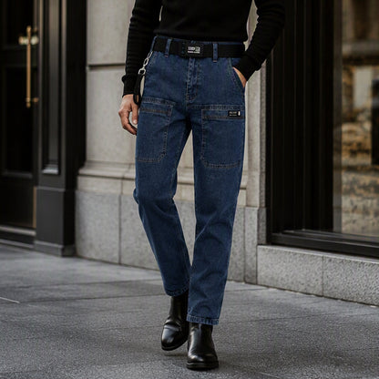 📢📢50% Rabatt!!! 🎉✨ Leichte Straight-Leg-Jeans für Herren