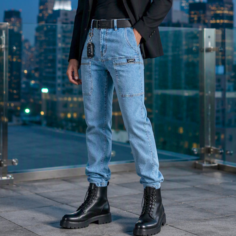 📢📢50% Rabatt!!! 🎉✨ Leichte Straight-Leg-Jeans für Herren