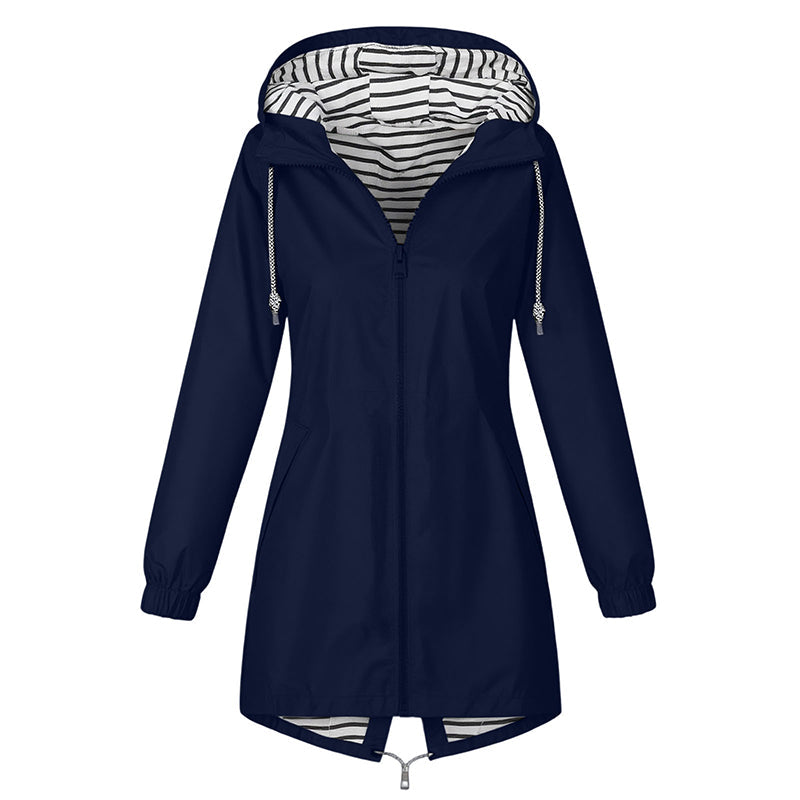 📢📢50% Rabatt!!! 🎉✨ Wasserdichte Outdoor-Kapuzenjacke für Damen – Wasserdichtes Material, atmungsaktiver Stoff und praktische Kapuze – perfekt für Wanderungen, Outdoor-Abenteuer & den aktiven Alltag. Jetzt -50%!