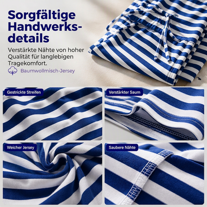 📢📢50% Rabatt!!! 🎉✨ Gestreiftes Lounge-Set für Damen – 2-teilig & langärmlig