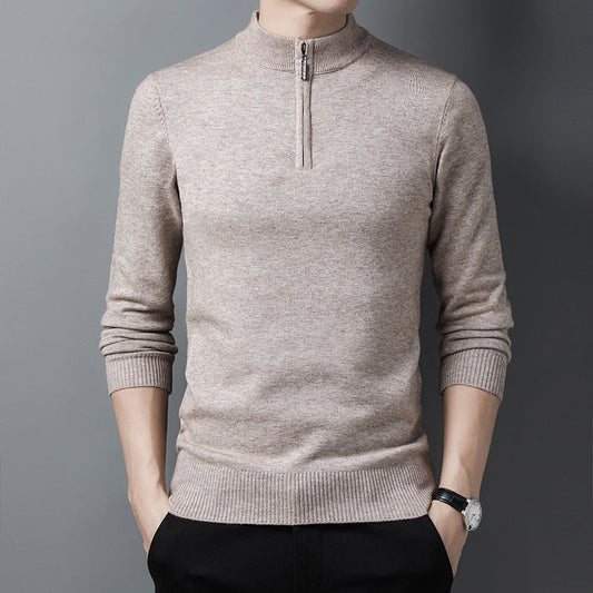 🧶 50% Rabatt | Leichter Komfort & smarter Style – Herren Half-Zip Pullover