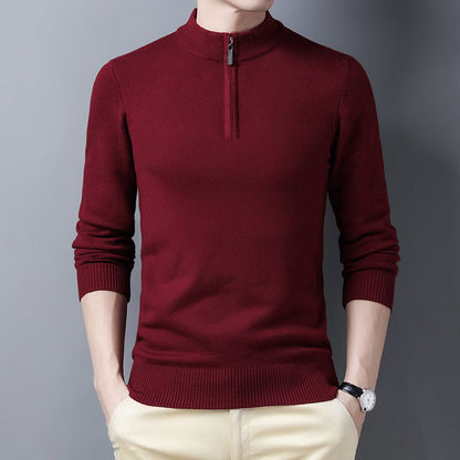 🧶 50% Rabatt | Leichter Komfort & smarter Style – Herren Half-Zip Pullover