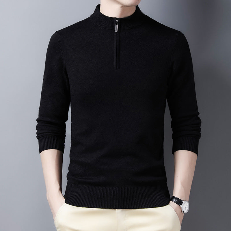 🧶 50% Rabatt | Leichter Komfort & smarter Style – Herren Half-Zip Pullover