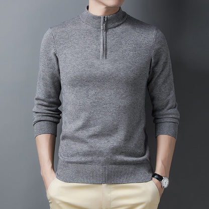 🧶 50% Rabatt | Leichter Komfort & smarter Style – Herren Half-Zip Pullover