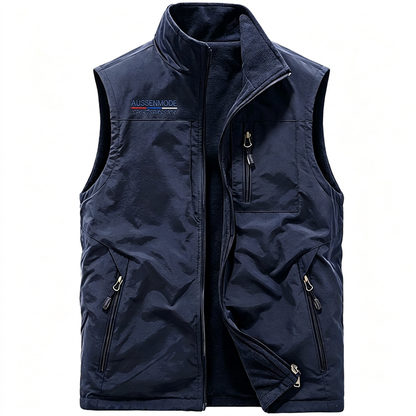 🔥Beliebtes Produkt ！✨Wendbare warme Outdoor-Weste für Herren