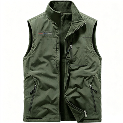 🔥Beliebtes Produkt ！✨Wendbare warme Outdoor-Weste für Herren