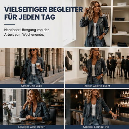 📢📢50% Rabatt!!! 🎉✨ Jeans-Trenchjacke für Damen mit offenem Schnitt