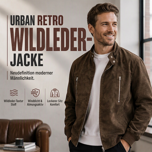 📢📢50% Rabatt!!! 🎉✨ Herren Retro Bomberjacke mit Stehkragen