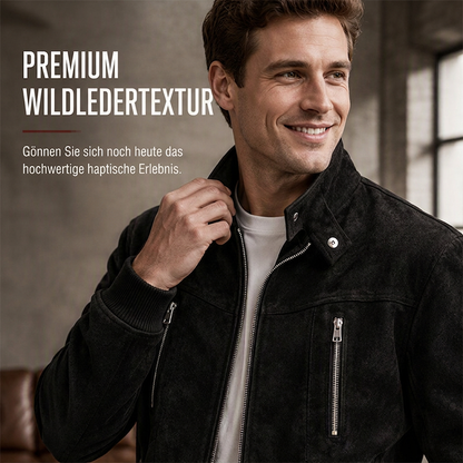 📢📢50% Rabatt!!! 🎉✨ Herren Retro Bomberjacke mit Stehkragen