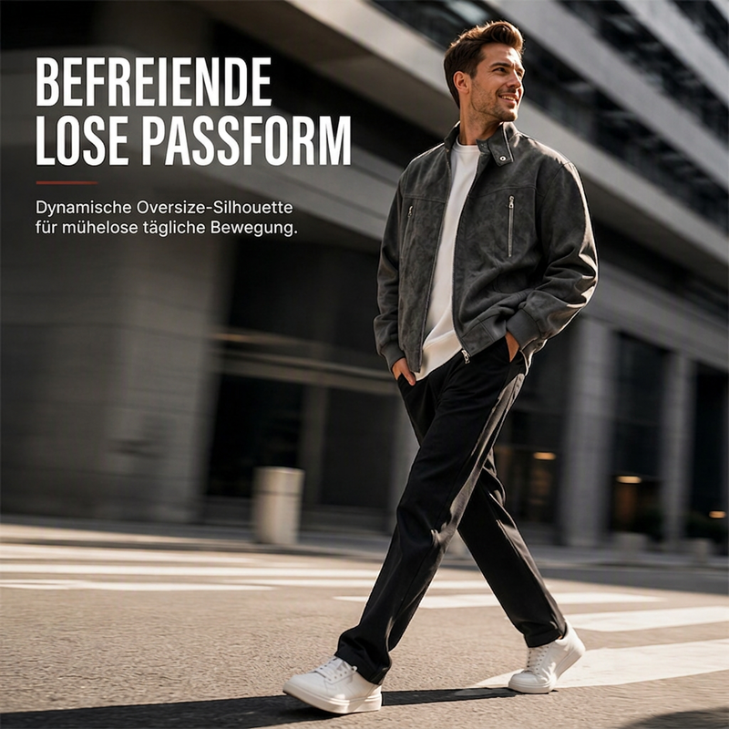 📢📢50% Rabatt!!! 🎉✨ Herren Retro Bomberjacke mit Stehkragen
